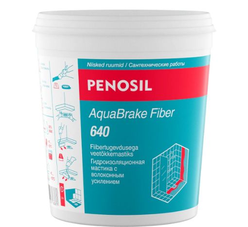 Hüdroisolatsioonimastiks Penosil Aquabrake fiber 640 1,3kg pilt
